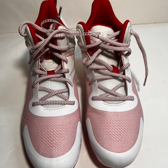 Under Armour Command MC Red and White Athletic Sneakers NWOT - Picture 2 of 8